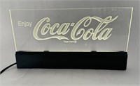 Coca Cola Edgelight Register Topper Sign