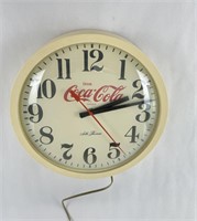 Drink Coca Cola Seth Thomas Electric Wall Clock