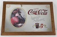 Drink Coca Cola Mirror Sign