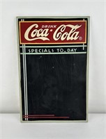 Drink Coca Cola Menu Board
