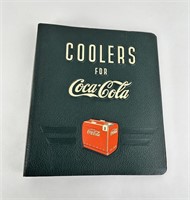 1950s Coolers For Coca Cola Salesman Binder