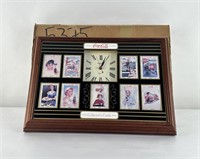 Coca Cola Collector's Card Clock