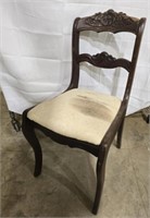 Federal style Mahogany wood chair