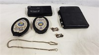 **Police Character Personals -Badges, Recorder etc