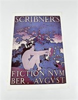 Maxfield Parrish Scribners Fiction Magazine Cover