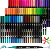 $19  Dual Tip Coloring Pens  Watercolor Set