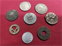 Old tax coins and Tokens