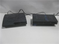 PS2 & PS3 Consoles Both Powered On See Info