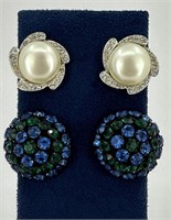 Marvella & Warner Costume Jewelry Earrings
