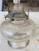 Vintage handheld kerosene lantern