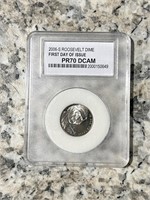 2006S ROOSEVELT DIME FIRST DAY OF ISSUE ERROR HOLD
