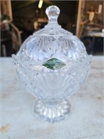 Shannon crystal brand candy dish