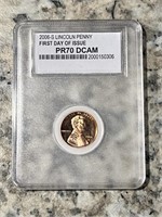 2006S LINCOLN PENNY  FIRST DAY OF ISSUE