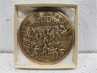 Siege of Savannah Medallion