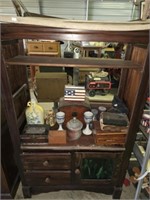 Wooden Vintage Style Cabinet CABINET ONLY