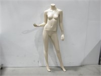 64" Full Body Female Mannequin Observed Wear