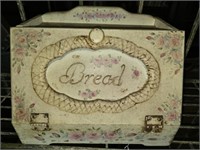 Vintage Hand Painted Bread Box