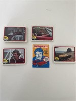 Vintage lot 1983 Donruss Magnum P.I. Trading cards