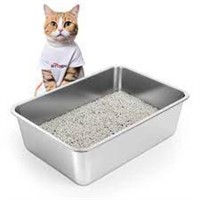 ikitchen stainless steel cat litter box 23.5L X