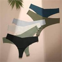 Bionek Women's Thong Underwear 6 Pack Size XL