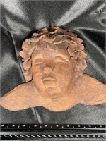 Vintage Plaster Sculpture Greek God Angel