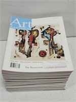 Art and Antiques magazine lot