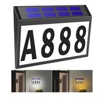 Solar House Numbers Light, T-SUNUS Lighted House N