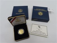 2011 Gold Medal of Honor Commemorative $5 Coin
