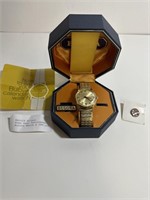 Vintage Bulova Watch mint in box w papers UAW