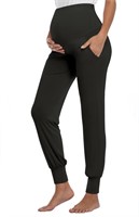 AMPOSH Women's Maternity Pants Stretchy Lounge Wor