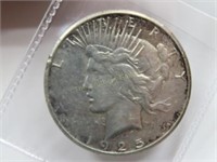 1925-S Silver Peace Dollar ***TAX EXEMPT***
