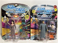 Star Trek figures mint on card playmates Data
