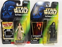 Star Wars figures mint on card Princess Leia