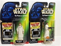 Star Wars figures mint on card Princess Leia Mon
