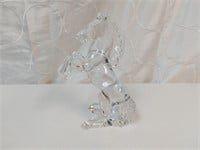 Glass Rearing Horse New Condition