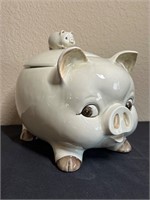 Otagiri OMC Pig Cookie Jar 1979 10” x 6.5 “