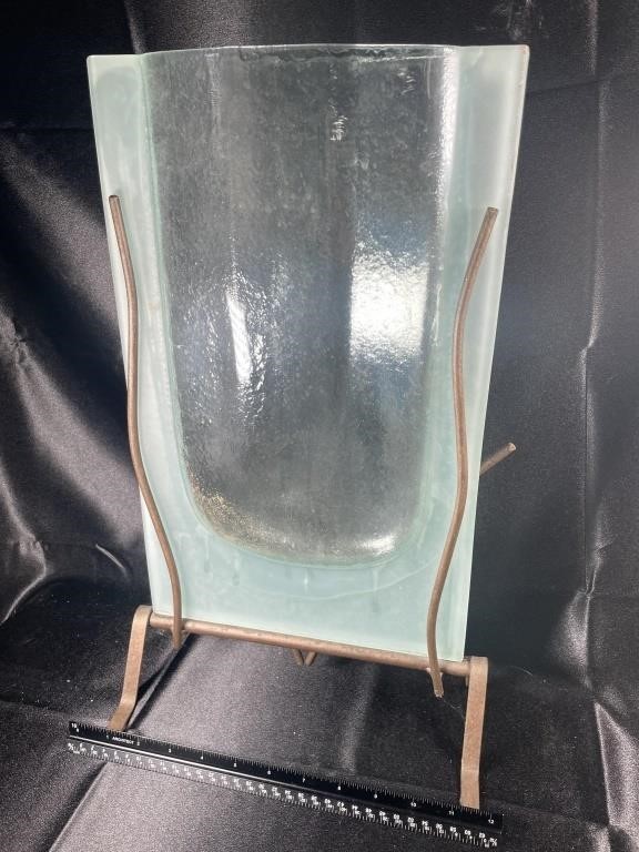 VTG Large Art Glass Structure