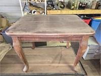 Wood small table