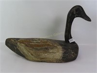 Wood Carved Goose - 21" Long x 14" Tall