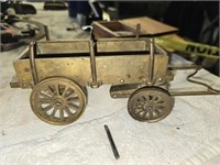 Solid brass wagon