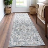 jinchan Runner Rug 2x5, Bohemian Hallway Rug Kitch