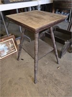 Oak wood vintage table