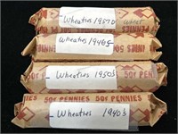 1940-50s Wheat Pennies