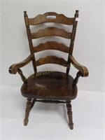 Large Wood Ladderback Chair - 26" x 42" T
