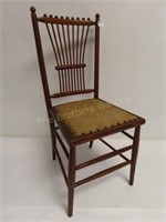 Vintage Spindle Chair - 33" Tall***WILL NOT SHIP**