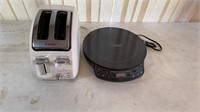 Toaster and Single Induction Cooktop