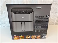 Brand New in Box Air Fryer with Touchscreen 6qt