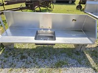 Large Stainless Industrial Commercial Sink