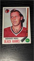 1969 70 Topps Hockey #71 Dennis Hull