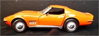 Franklin Mint die cast 1969 Corvette scale model